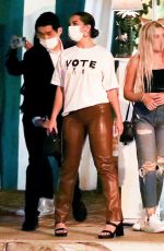 ADDISON RAE Leaves San Vicente Bungalow in West Hollywood 10/02/2020