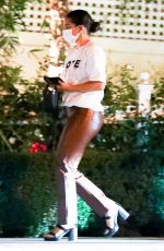 ADDISON RAE Leaves San Vicente Bungalow in West Hollywood 10/02/2020