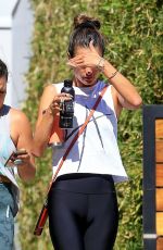 ALESSANDRA AMBROSIO Heading to Yoga Class in West Hollywood 10/13/2020
