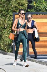 ALESSANDRA AMBROSIO Leaves Her Personal Trainer