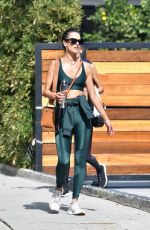 ALESSANDRA AMBROSIO Leaves Her Personal Trainer