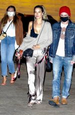 ALESSANDRA AMBROSIO Out for Dinner with Friends at Nobu in Malibu 100/08/2020