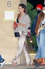 ALESSANDRA AMBROSIO Out for Dinner with Friends at Nobu in Malibu 100/08/2020