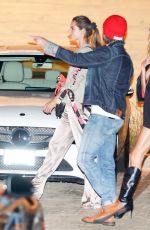 ALESSANDRA AMBROSIO Out for Dinner with Friends at Nobu in Malibu 100/08/2020