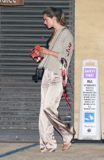 ALESSANDRA AMBROSIO Out for Dinner with Friends at Nobu in Malibu 100/08/2020