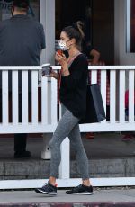 ALESSANDRA AMBROSIO Out for Ice Cream 10/28/2020