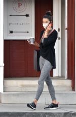 ALESSANDRA AMBROSIO Out for Ice Cream 10/28/2020
