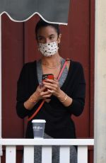 ALESSANDRA AMBROSIO Out for Ice Cream 10/28/2020