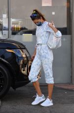 ALESSANDRA AMBROSIO Shopping at a Convenient Store in Brentwood 10/06/2020