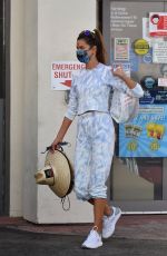 ALESSANDRA AMBROSIO Shopping at a Convenient Store in Brentwood 10/06/2020