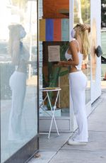 ALEXIS REN Leaves Moon Juice in Los Angeles 10/04/2020