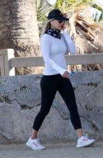 ALI LARTER Out Hiking in Santa Monica 10/12/2020