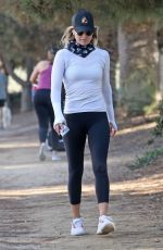 ALI LARTER Out Hiking in Santa Monica 10/12/2020