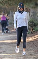 ALI LARTER Out Hiking in Santa Monica 10/12/2020