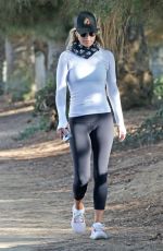 ALI LARTER Out Hiking in Santa Monica 10/12/2020