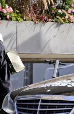 ALICIA VIKANDER and Michael Fassbender Arives at Her Hotel in Stockholm 10/03/2020