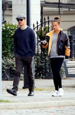 ALICIA VIKANDER and Michael Fassbender Out at a Park in Stockholm 10/03/2020