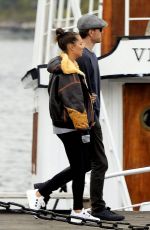 ALICIA VIKANDER and Michael Fassbender Out at a Park in Stockholm 10/03/2020