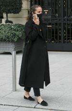 ALICIA VIKANDER Leaves Her Hotel in Paris 10/08/2020