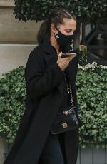 ALICIA VIKANDER Leaves Her Hotel in Paris 10/08/2020