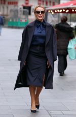 AMANDA HOLDEN Arrives at Global House in London 10/01/2020