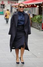 AMANDA HOLDEN Arrives at Global House in London 10/01/2020