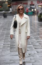 AMANDA HOLDEN Arrives at Global Studios in London 10/08/2020