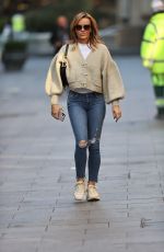 AMANDA HOLDEN Arrives at Global Studios in London 10/09/2020