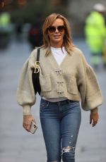 AMANDA HOLDEN Arrives at Global Studios in London 10/09/2020