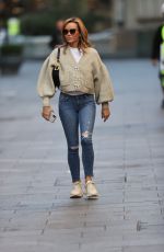 AMANDA HOLDEN Arrives at Global Studios in London 10/09/2020