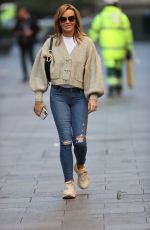 AMANDA HOLDEN Arrives at Global Studios in London 10/09/2020