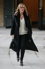 AMANDA HOLDEN Arrives at Sunday Brunch TV in London 10/04/2020