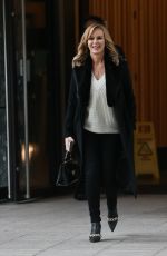 AMANDA HOLDEN Arrives at Sunday Brunch TV in London 10/04/2020