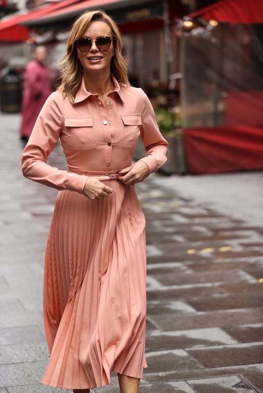 AMANDA HOLDEN at Global Studios in London 10/06/2020