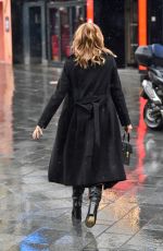 AMANDA HOLDEN Leaves Global Studios in London 10/02/2020