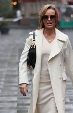 AMANDA HOLDEN Leaves Global Studios in London 10/08/2020
