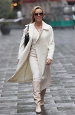 AMANDA HOLDEN Leaves Global Studios in London 10/08/2020