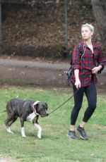 AMBER HEARD Out Hiking in Los Feliz 10/25/2020
