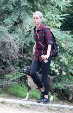 AMBER HEARD Out Hiking in Los Feliz 10/25/2020