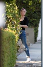 AMBER HEARD Out in Los Angeles 10/16/2020