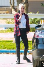 AMBER HEARD Riding Her Horse in Los Angeles 10/27/2020
