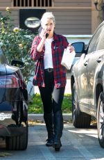 AMBER HEARD Riding Her Horse in Los Angeles 10/27/2020
