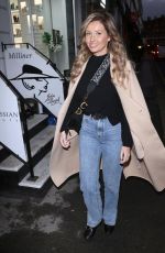 AMY HART Leaves George Vallossian Salon in London 10/15/2020