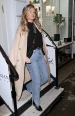AMY HART Leaves George Vallossian Salon in London 10/15/2020