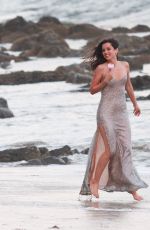 ANA DE ARMAS on the Set of a Perfume Commercial in Malibu 10/21/2020