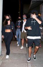 ANASTASIA KARANIKOLAOU at Craigs in West Hollywood 10/19/2020