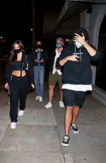ANASTASIA KARANIKOLAOU at Craigs in West Hollywood 10/19/2020