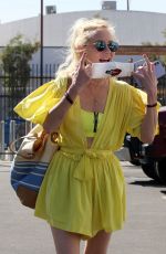 ANNE HECHE Arrives at Dance Rehersal in Los Angeles 09/19/2020