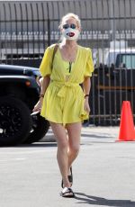 ANNE HECHE Arrives at Dance Rehersal in Los Angeles 09/19/2020