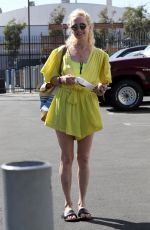 ANNE HECHE Arrives at Dance Rehersal in Los Angeles 09/19/2020